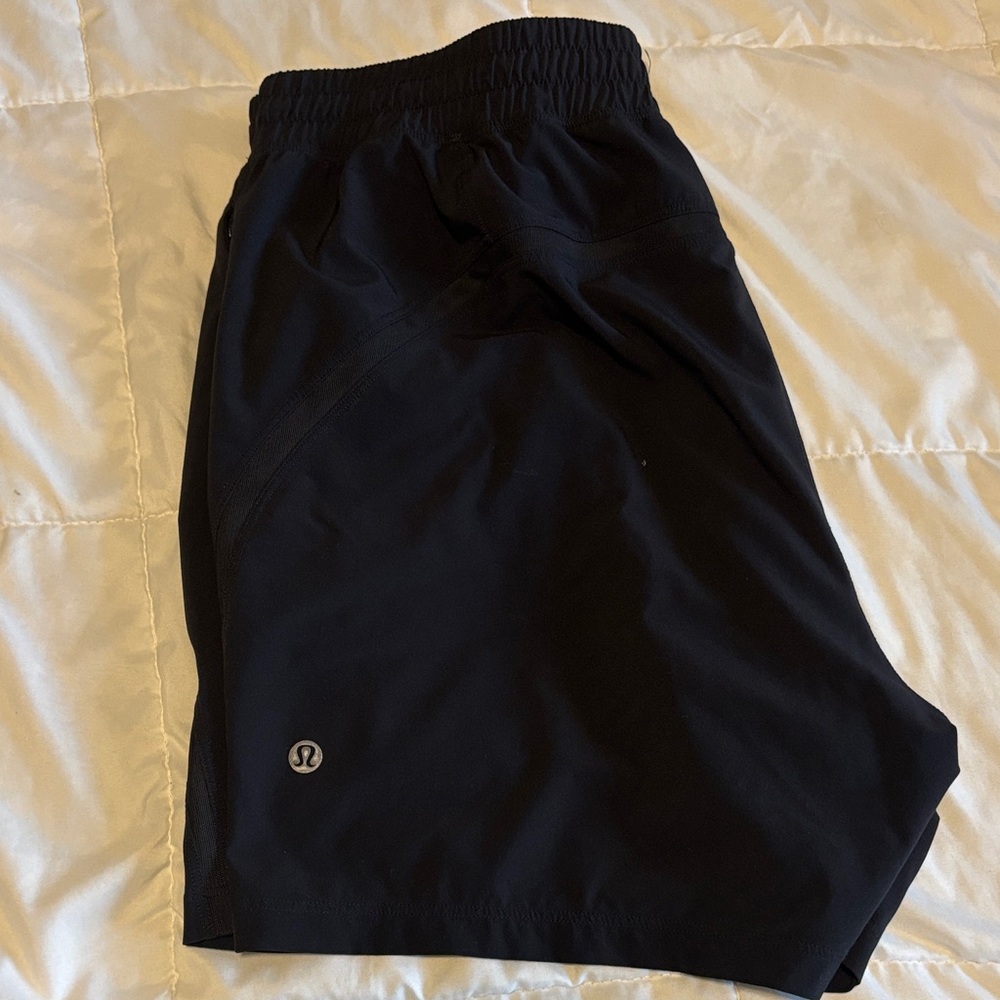 Men's Black Athletic Shorts by lululemon athletica
